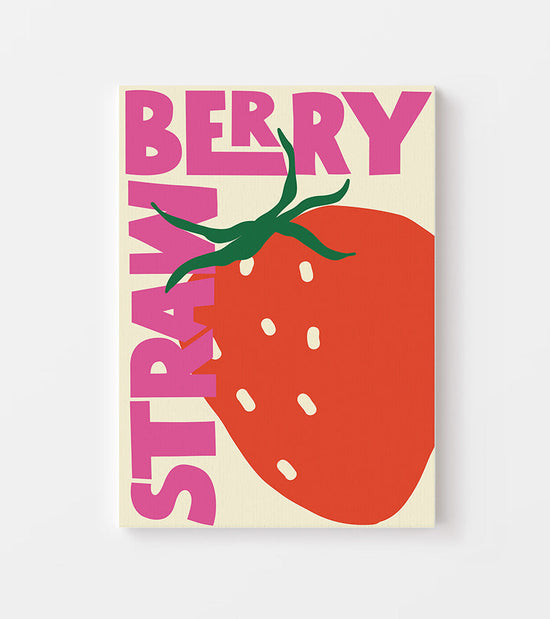 Strawberry - Affiche A3 Inoui affiches