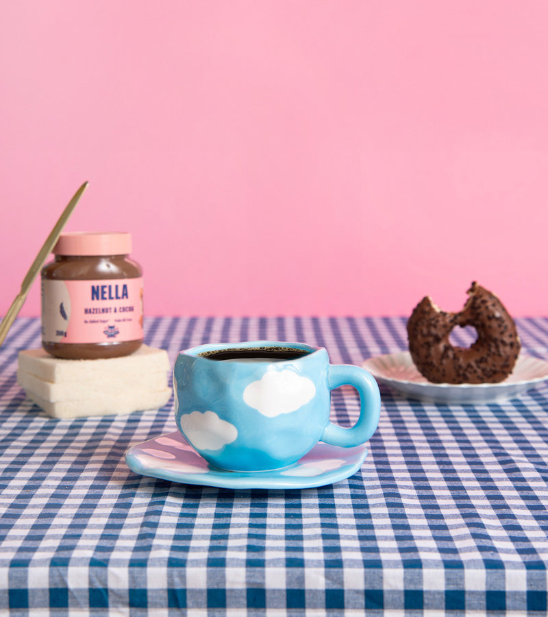 Tazza Nuvola & Piattino