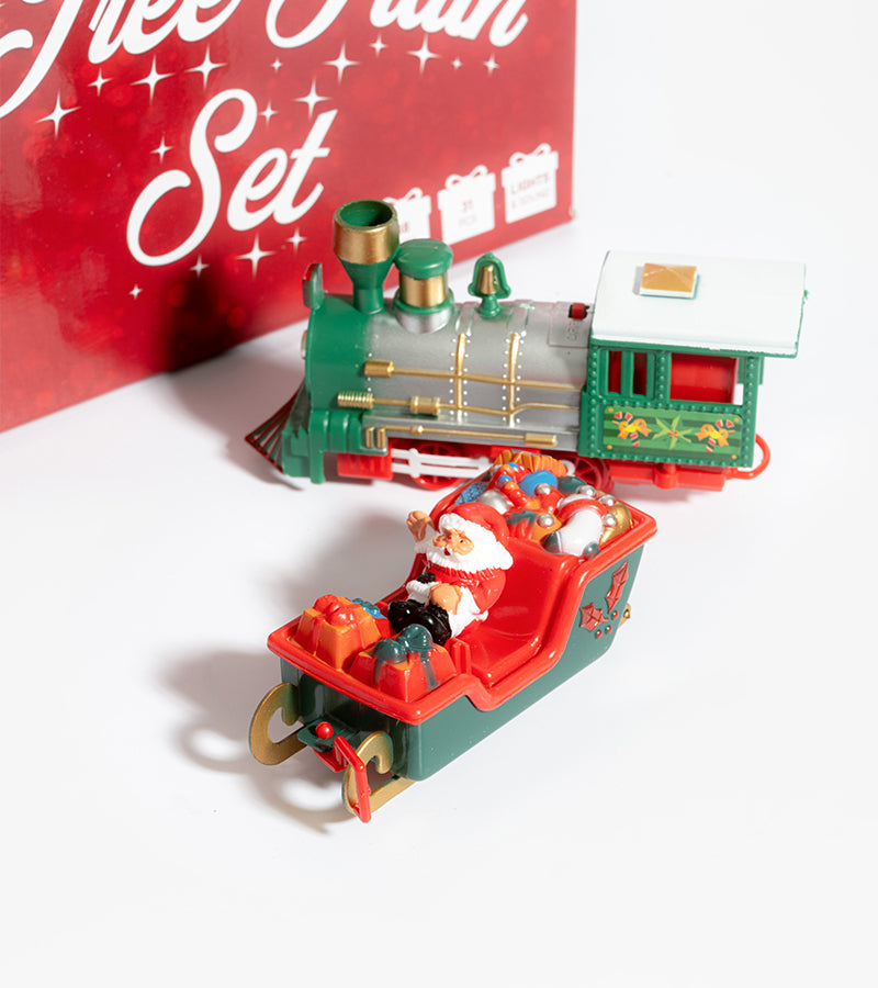Trenino dell'albero di Natale