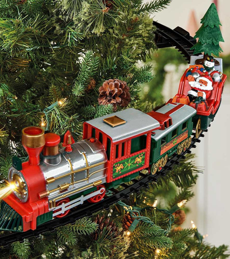 Trenino dell'albero di Natale