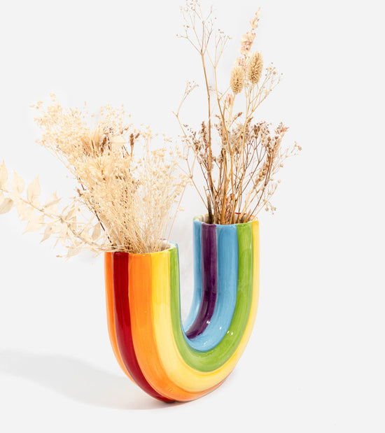 Vase arc-en-ciel DOIY