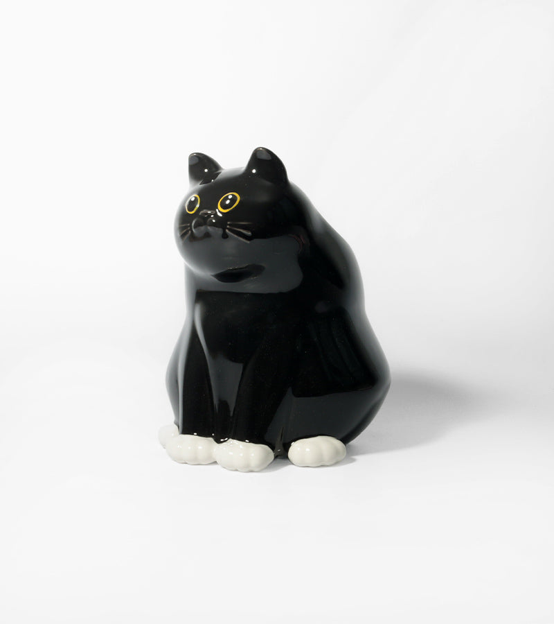 Vaso gatto cicciotto
