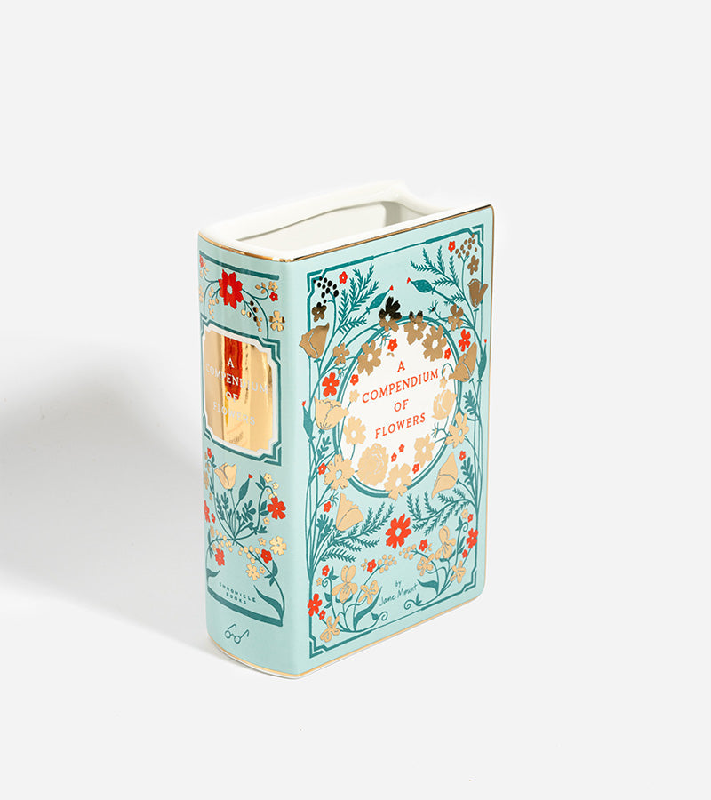 Vase en céramique Bibliophile Rouge Chronicle books