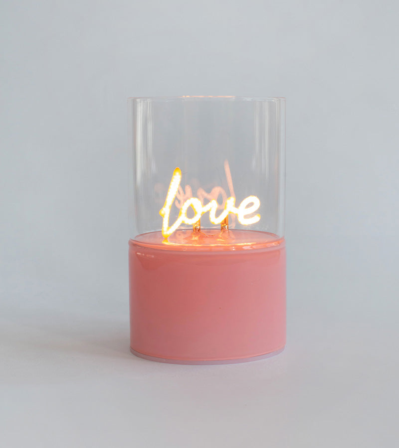 Mini lampe LED - love