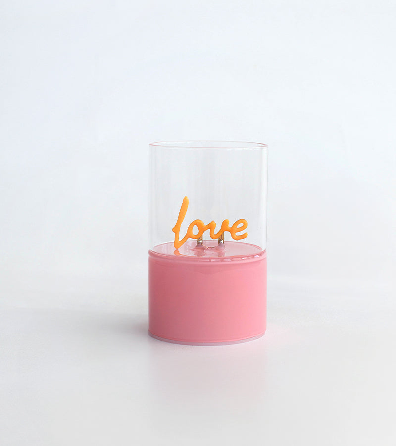 Mini lampe LED - love