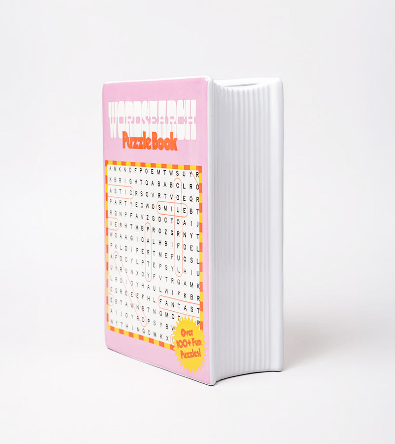 Vaso libro parole intrecciate