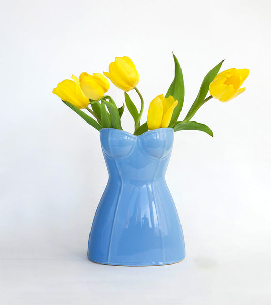 Vase buste rétro