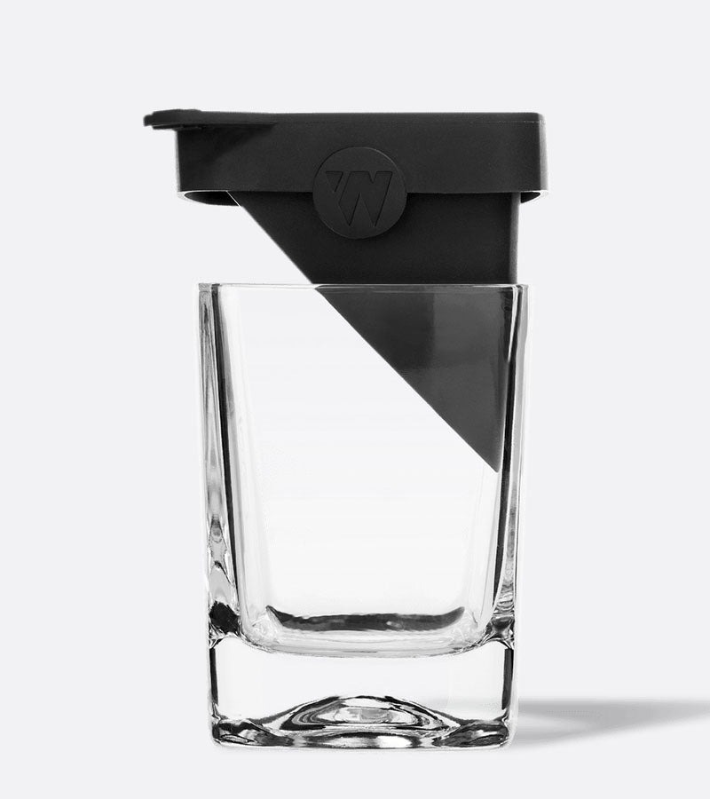 Whisky Wedge: Bicchiere da whisky con raffreddatore