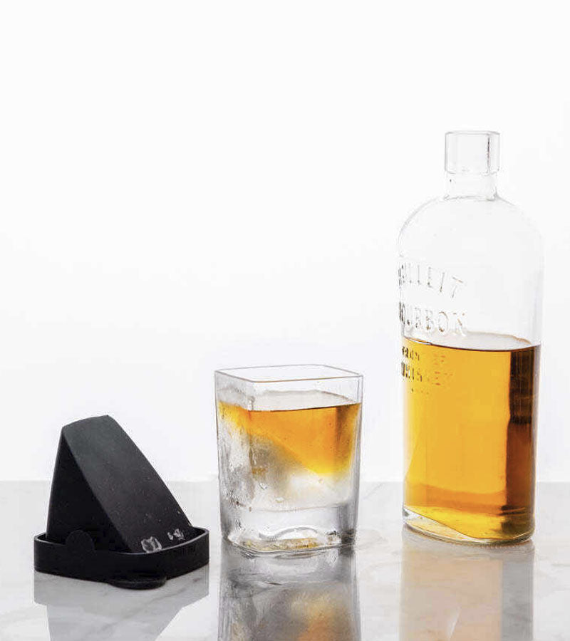 Whisky Wedge: Bicchiere da whisky con raffreddatore