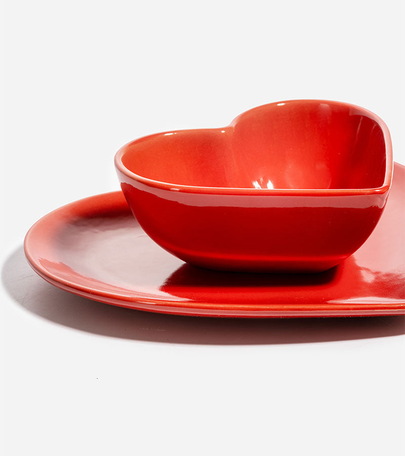 Assiette coeur  DOIY