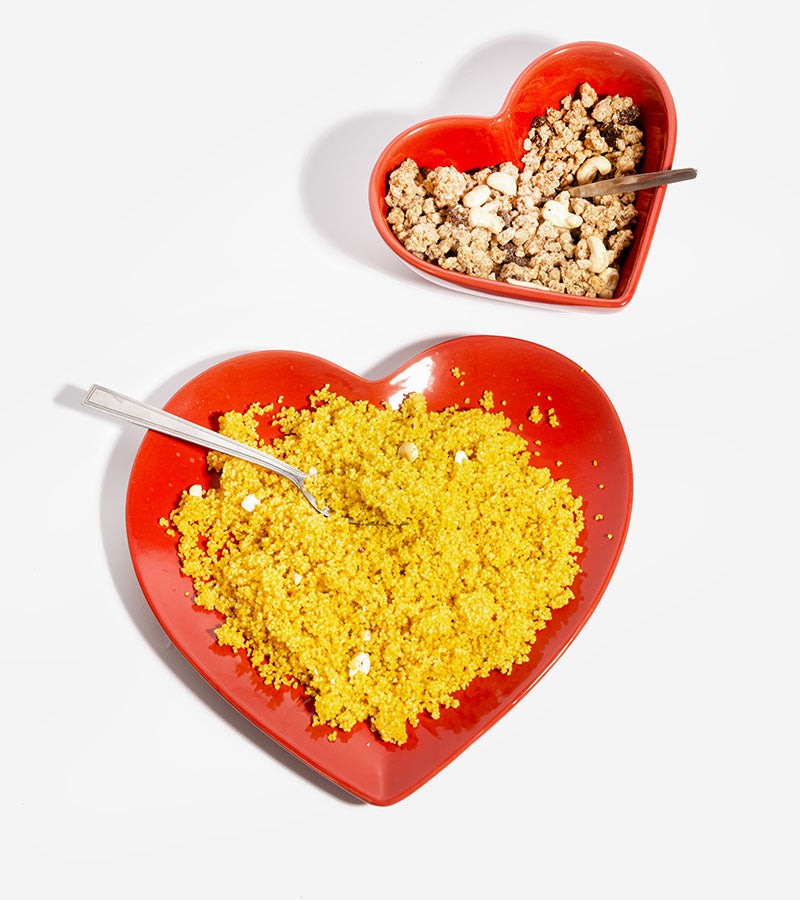 Assiette coeur  DOIY