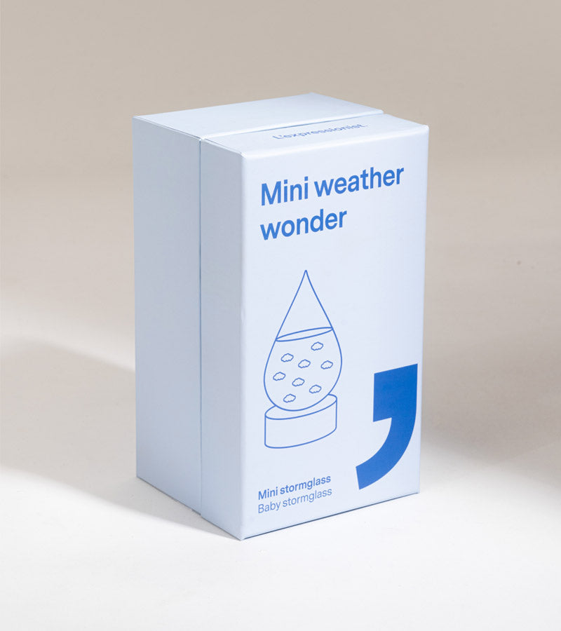 Baby Storm glass barometro