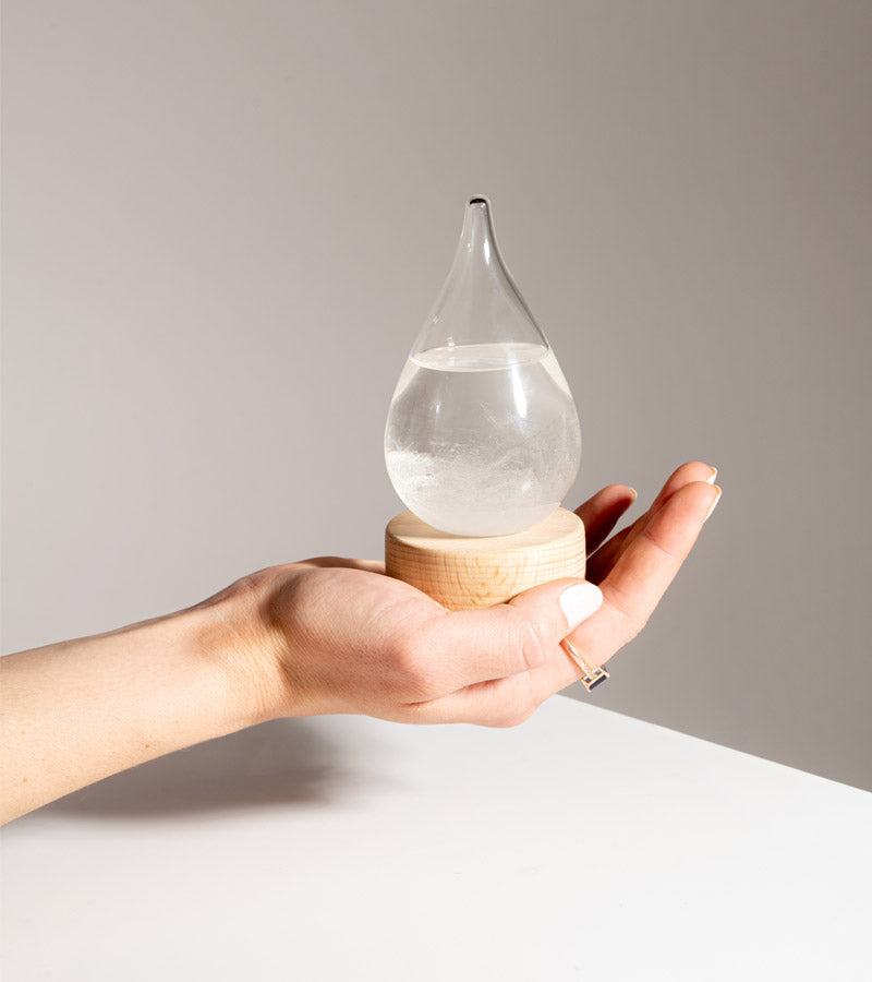 Baby Storm glass barometro