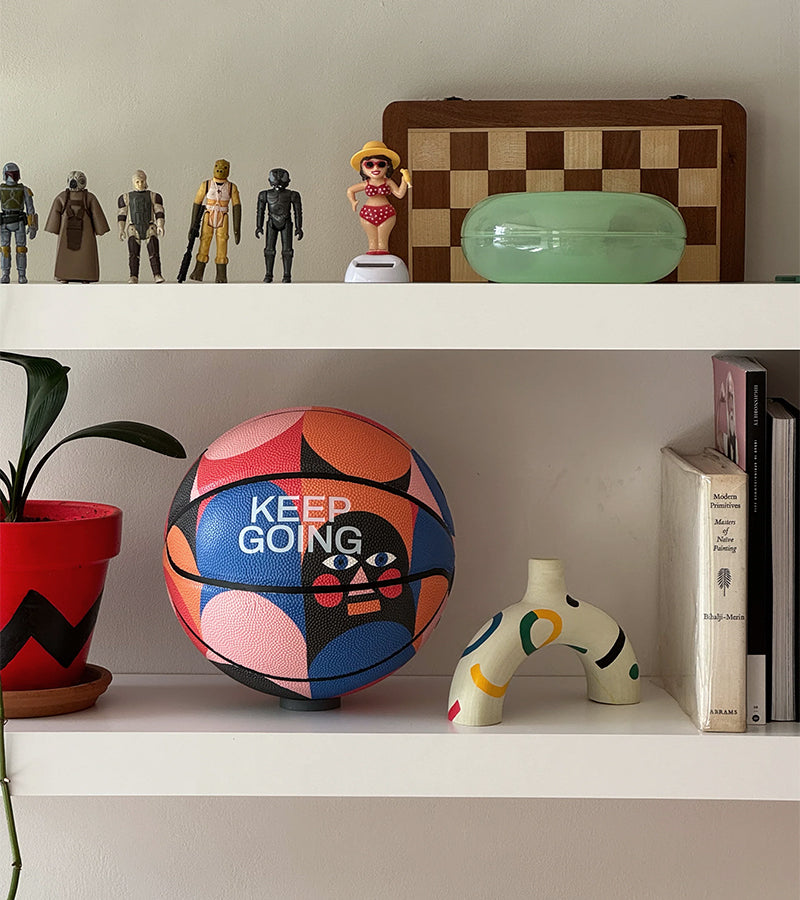 Palla da basket di design - KEEP GOING