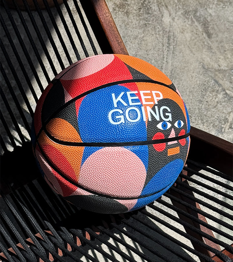 Palla da basket di design - KEEP GOING