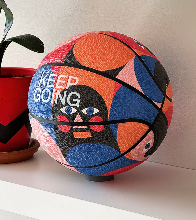 Palla da basket di design - KEEP GOING