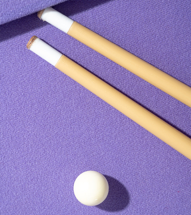 Mini billard de table lilas  L'expressionist