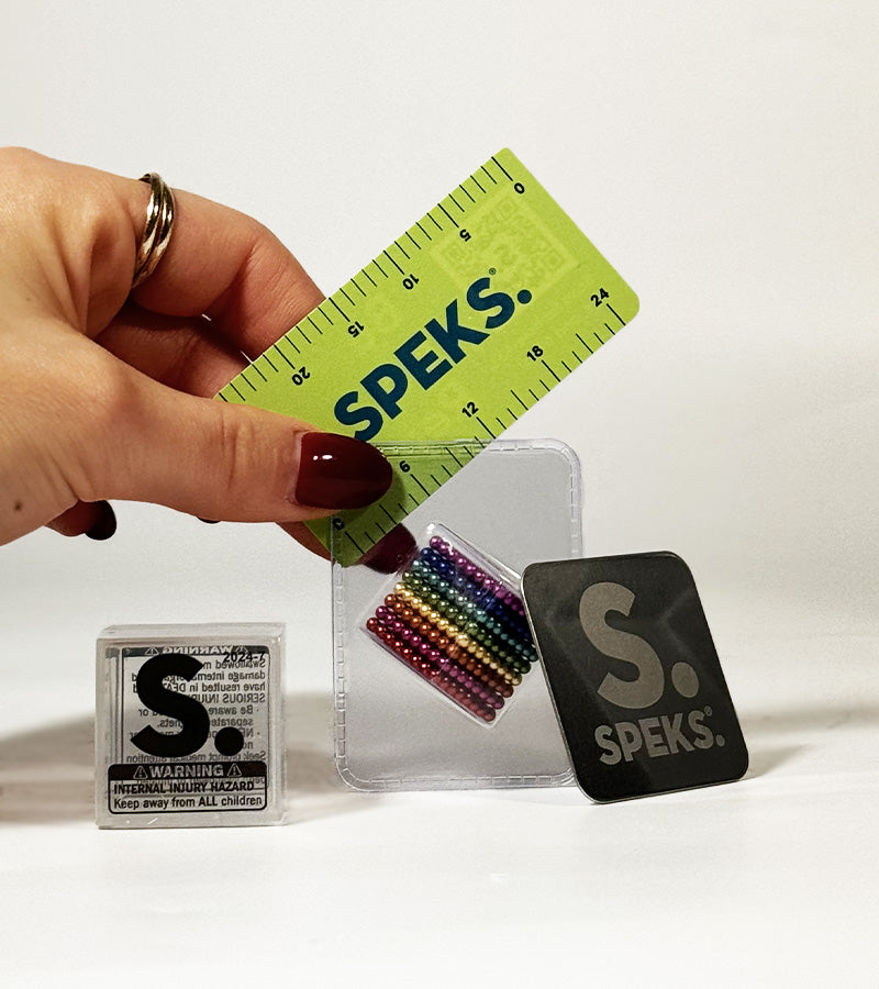 Billes magnétiques multicolores