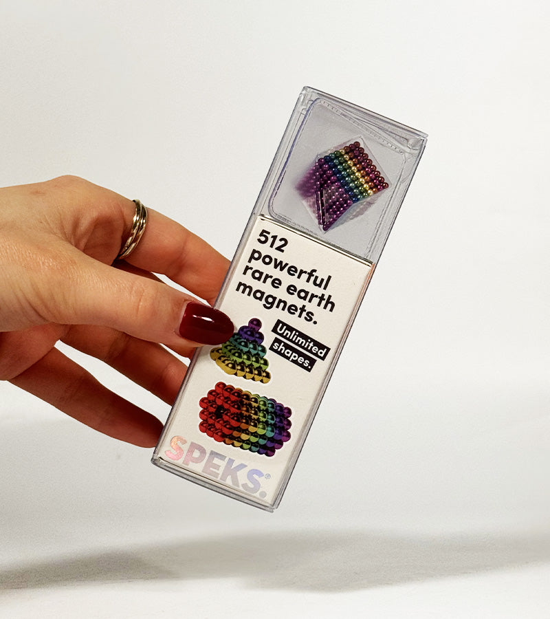 Billes magnétiques multicolores