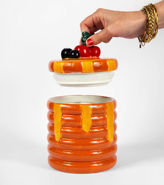 Scatola portaoggetti pancakes