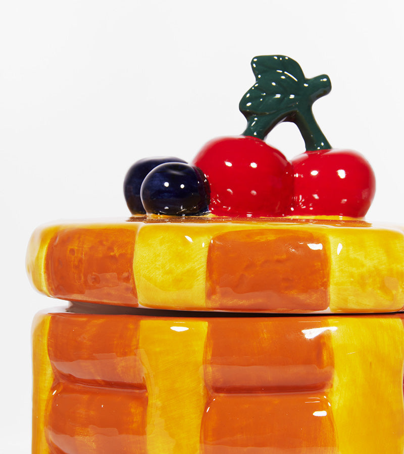 Scatola portaoggetti pancakes