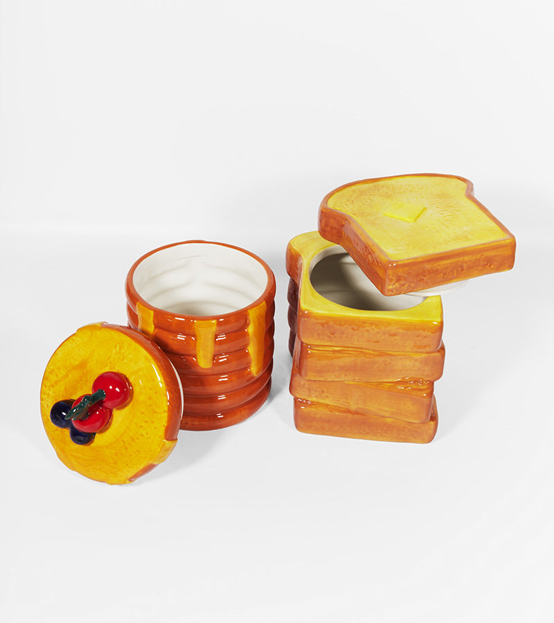 Scatola portaoggetti pancakes