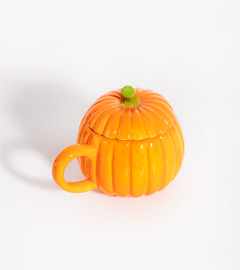 Bol à soupe citrouille avec couvercle