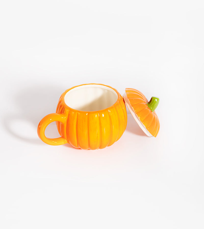 Bol à soupe citrouille avec couvercle