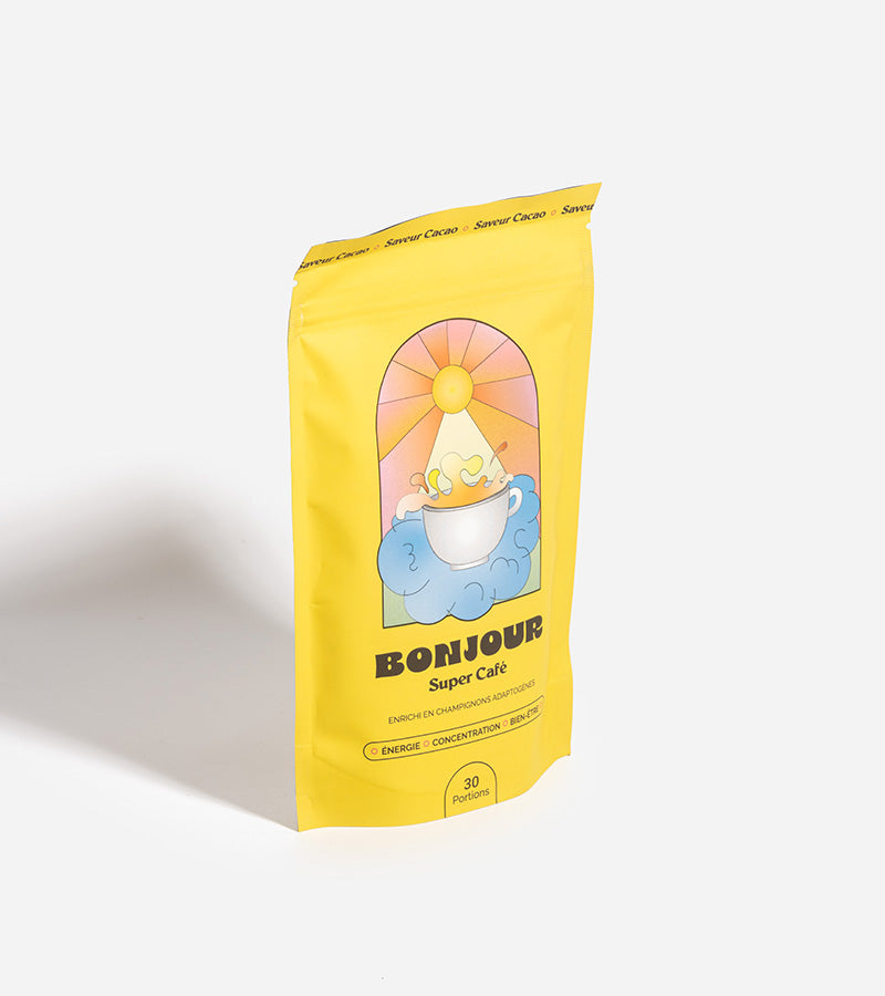 Bonjour - Super café aux champis adaptogènes  Bonjour drinks
