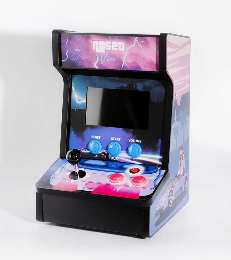 Cabinato arcade retrò in legno 190 giochi (modello grande)