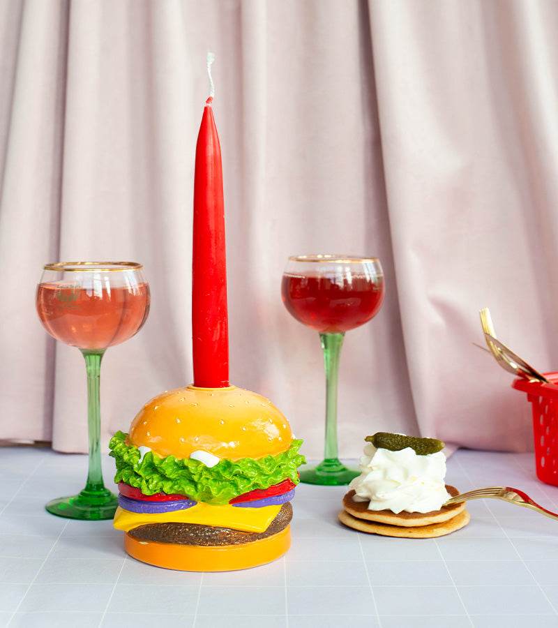 Bougeoir Hamburger