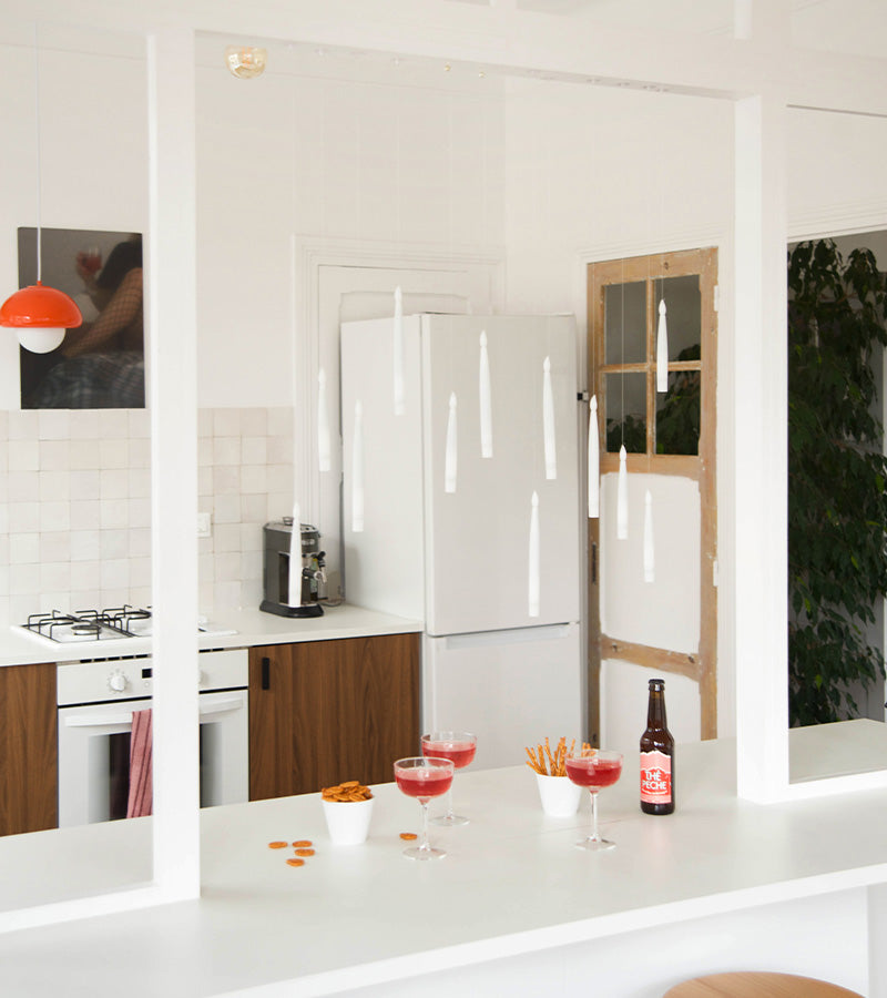 Set di 12 candele fluttuanti a LED