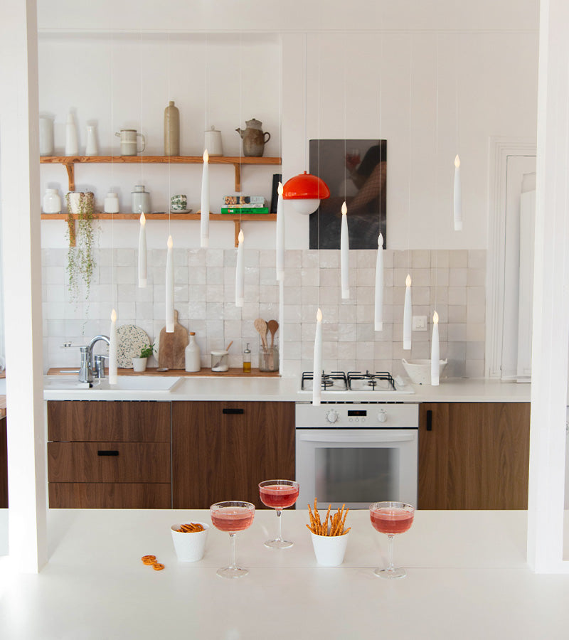 Set de 12 bougies flottantes à LED