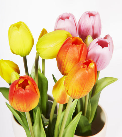 Bouquet de tulipes réalistes
