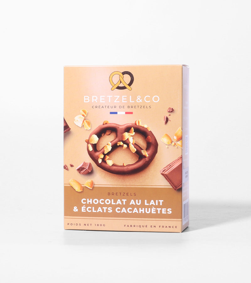 Bretzels enrobés de chocolat