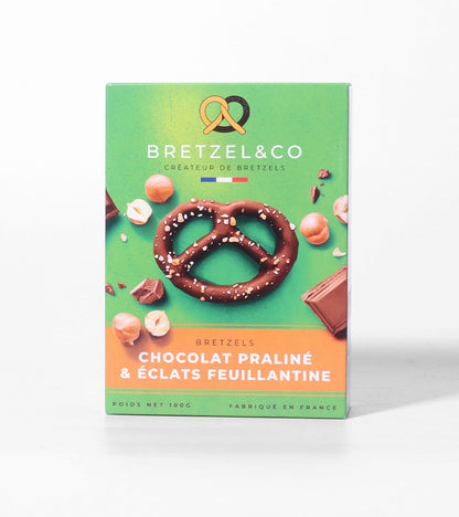 Bretzels enrobés de chocolat