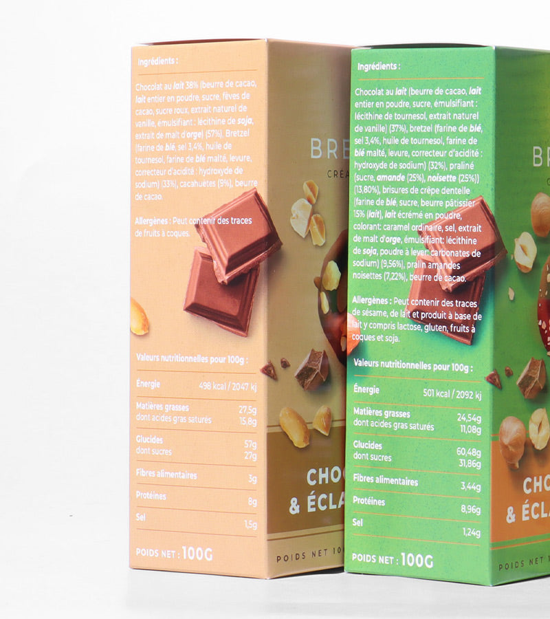 Bretzels enrobés de chocolat