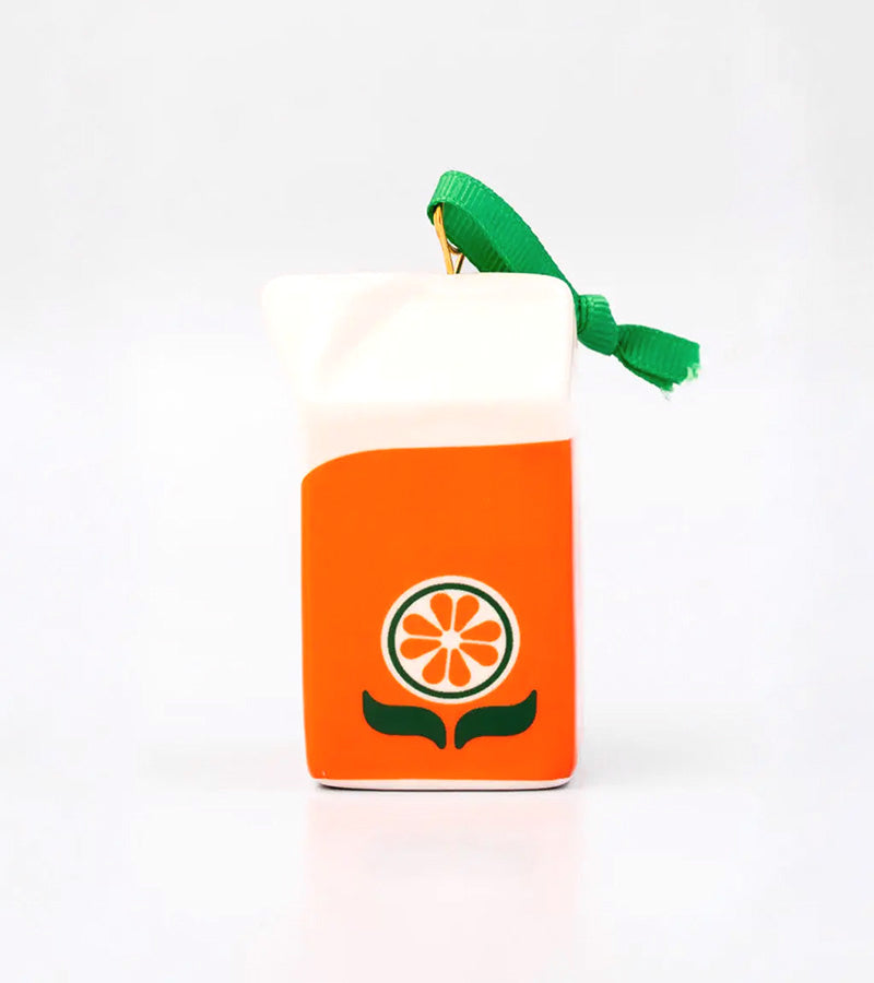 Brique de jus d'orange à suspendre