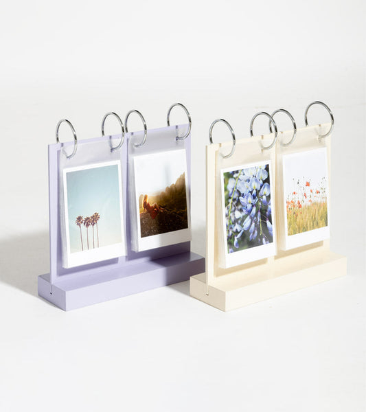 Cornice portafoto in legno apribile per Instax