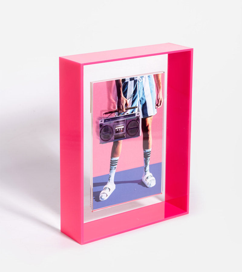 Cadre photo acrylique