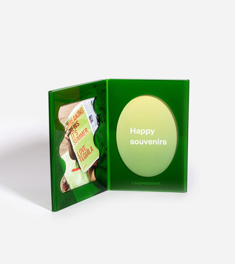 Cadre photo acrylique double