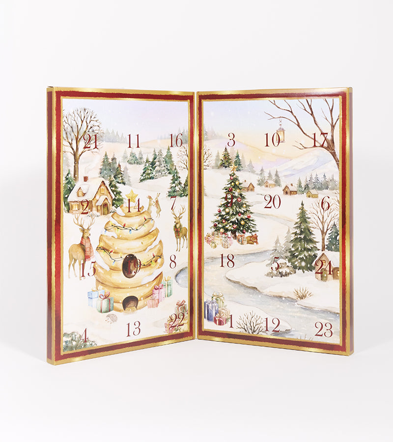 Calendario dell'Avvento con 24 Mieli