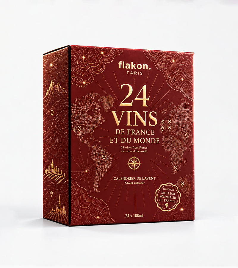 Calendario dell’Avvento del Vino - 24 vini dalla Francia e dal mondo