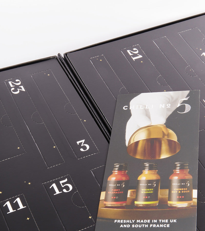 Calendario dell’Avvento – Salse piccanti gourmet