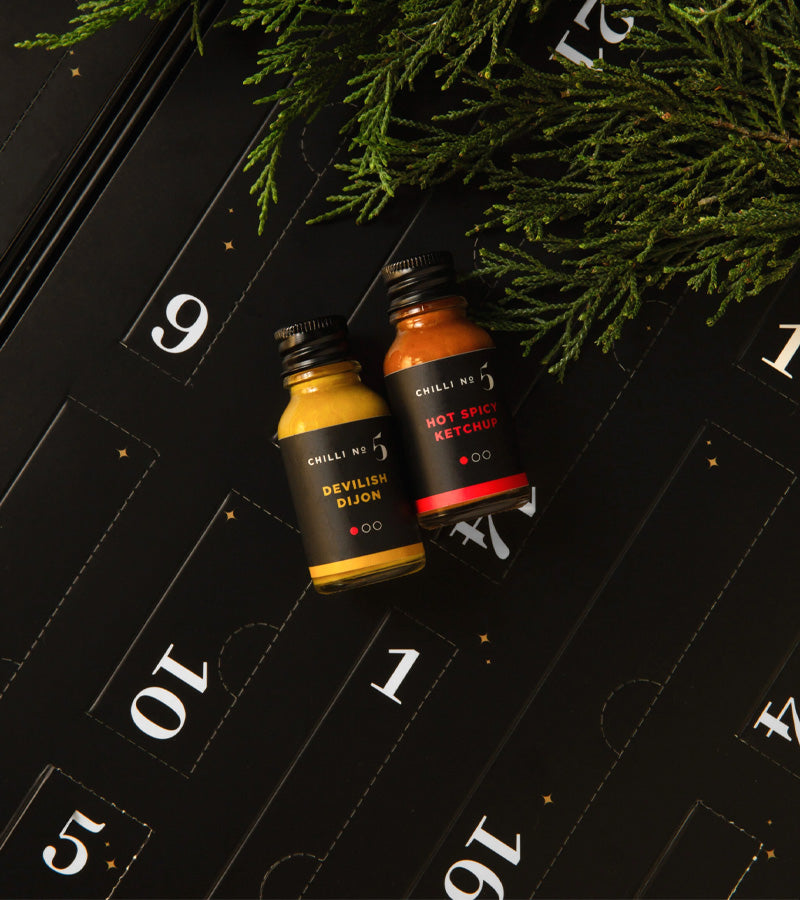 Calendario dell’Avvento – Salse piccanti gourmet