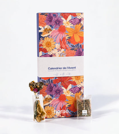 Calendrier de l'Avent Tisanes & Bouquets à infuser