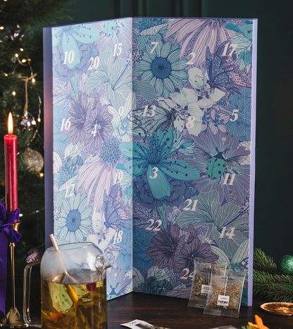Calendrier de l'Avent Tisanes & Bouquets à infuser