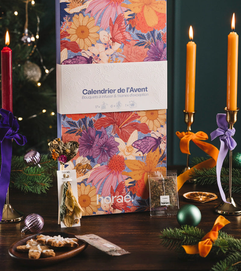 Calendario dell'Avvento Tisane e Bouquet da Infusione
