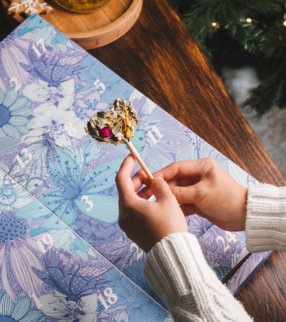 Calendrier de l'Avent Tisanes & Bouquets à infuser