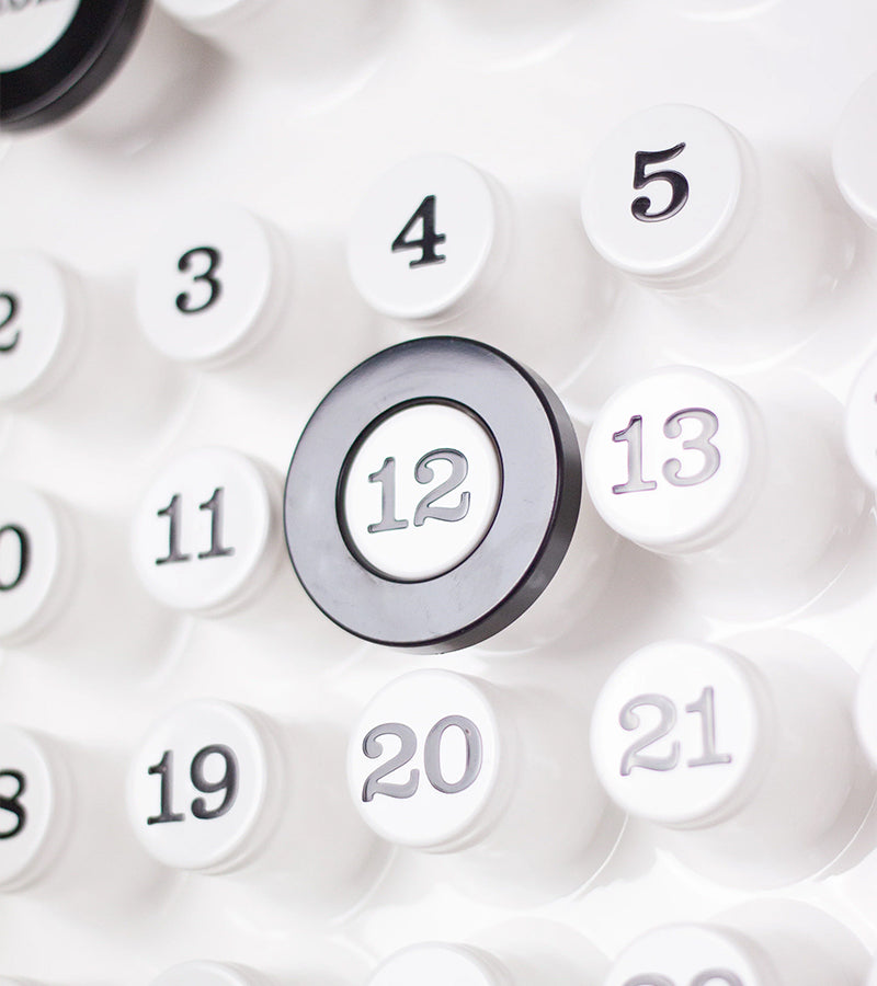 Calendario perpetuo bianco - Ring a Date